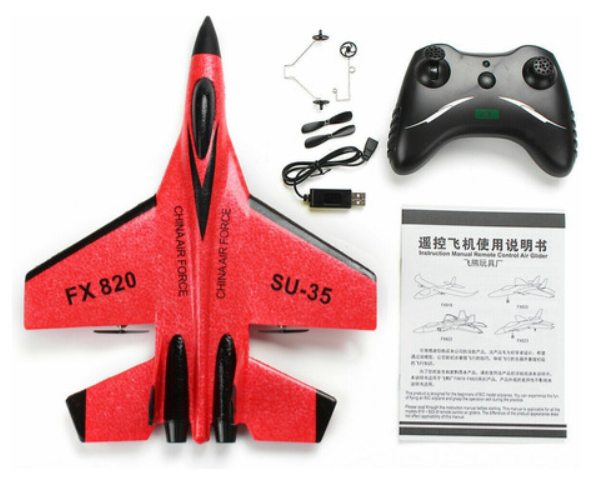 AVION PLANEADOR A CONTROL REMOTO