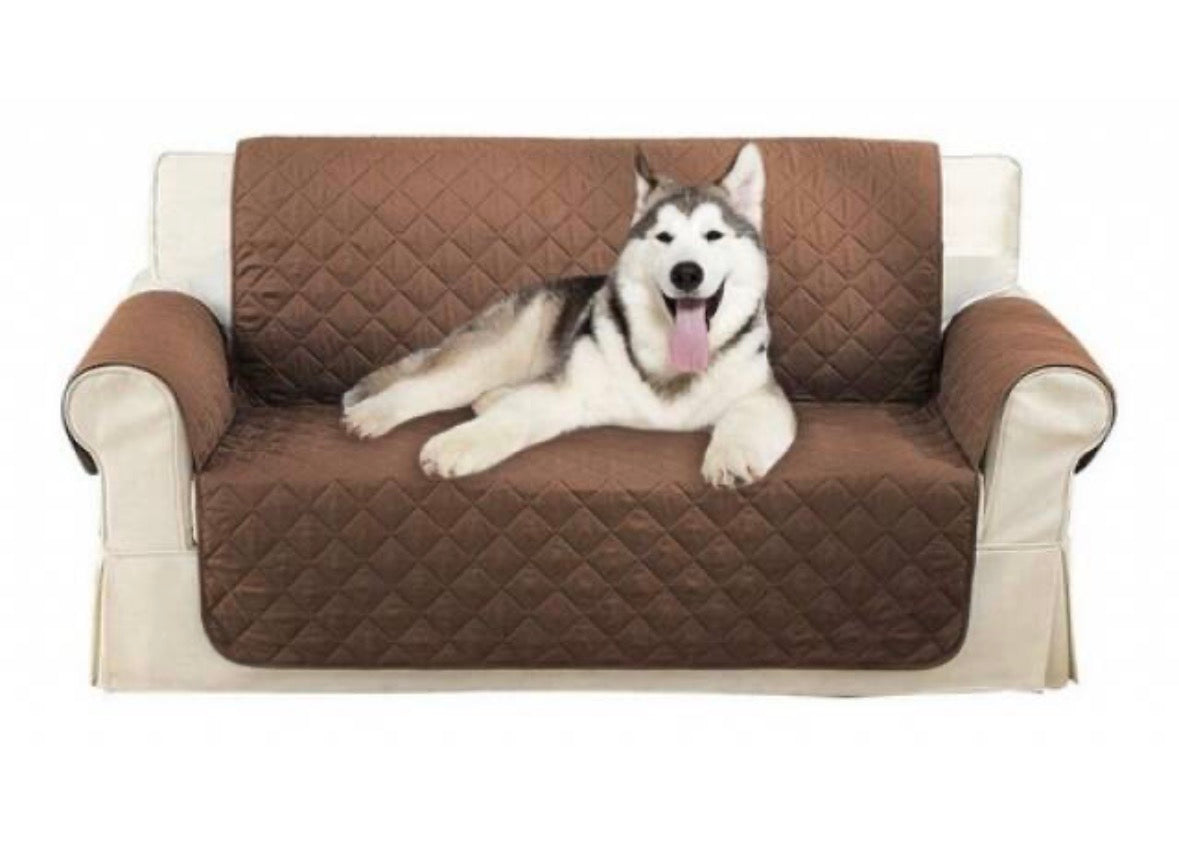 Funda Cubre Sofa Sillón De 2 Cuerpos Reversible