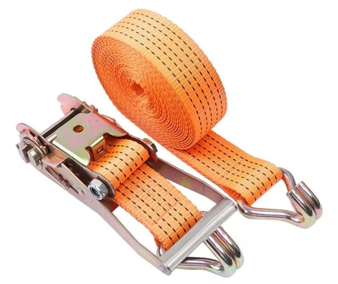 Cinta Sujeta Carga Malacate Con Catraca 3 Mts x 2.5cm