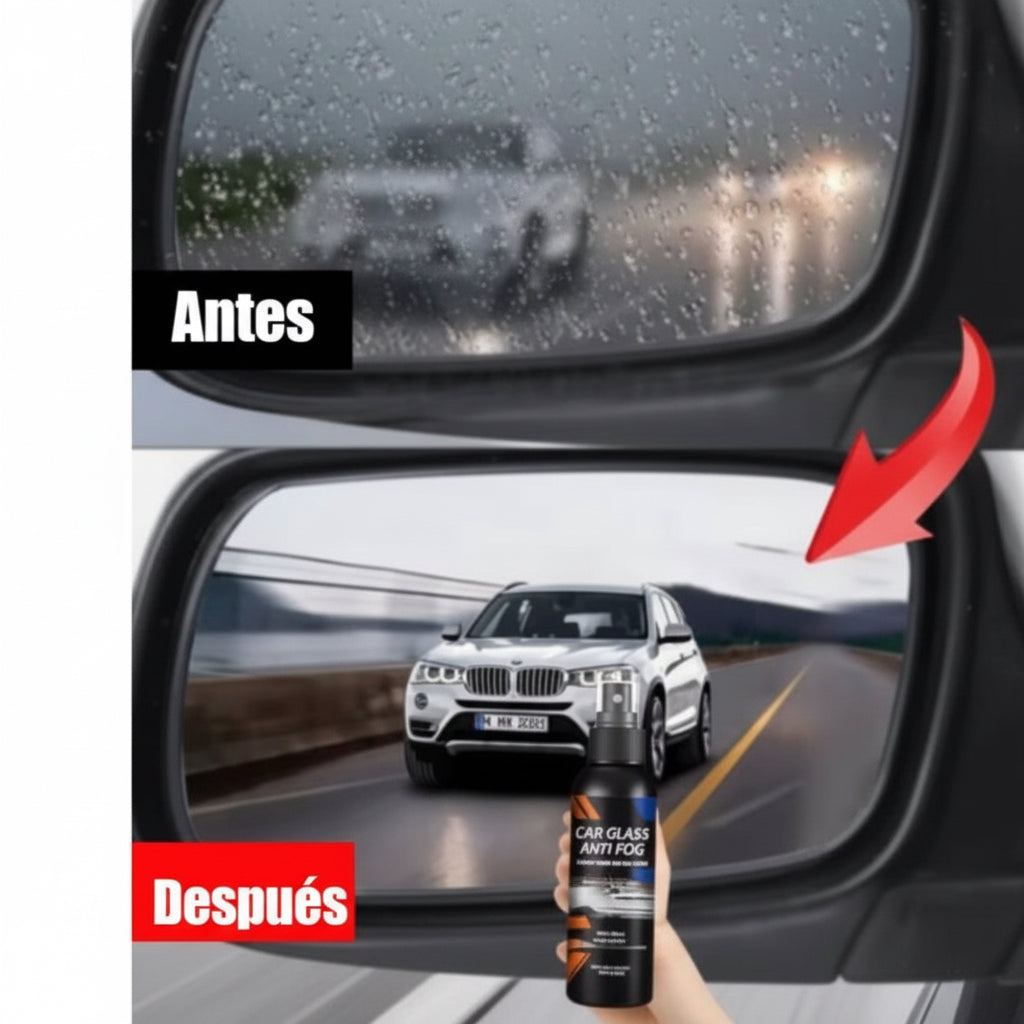 Spray Antiempañante Parabrisas Espejos Vidrios Auto 100ml