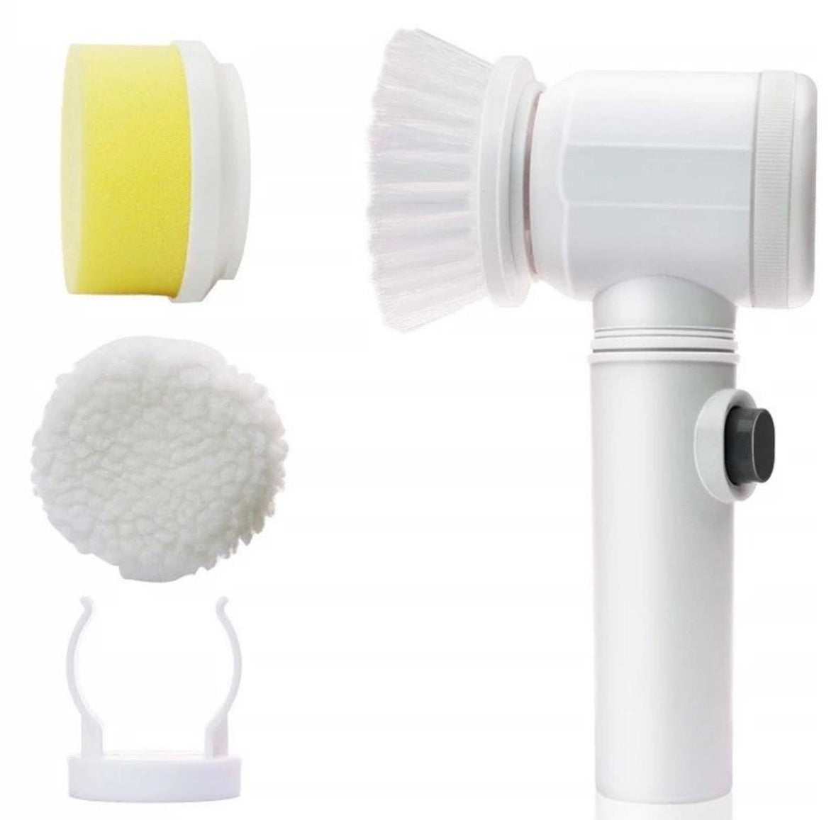 Cepillo De Limpieza Giratorio Inalámbrico Usb Cocina Baño