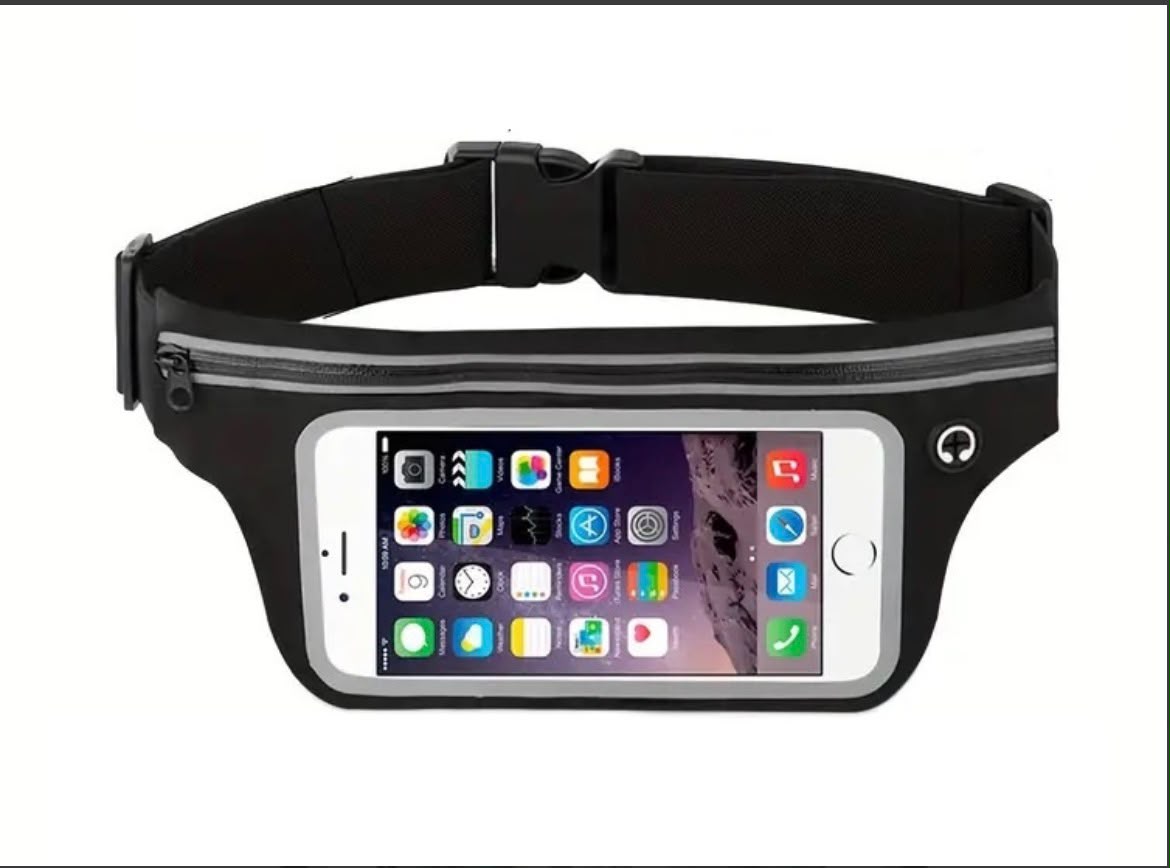Cinturon Deportivo Riñonera Para Celular Elastica Liviana Oculta Correr