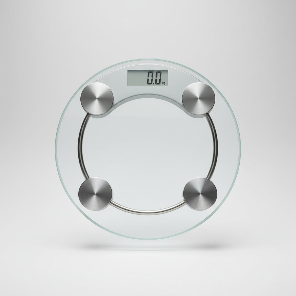 Balanza De Baño Digital Vidrio Templado Hasta 180kg