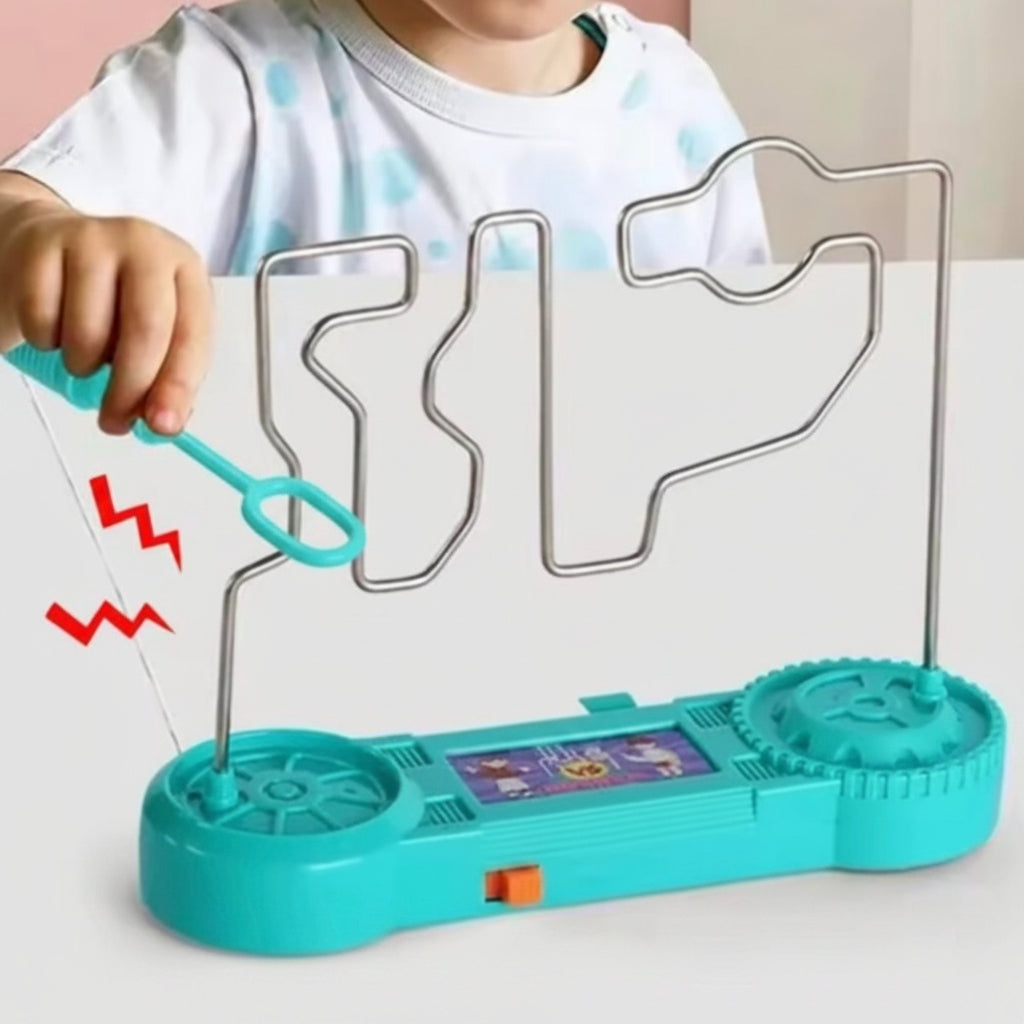 Juego De Habilidad Laberinto Sonido Simula Toque Eléctrico