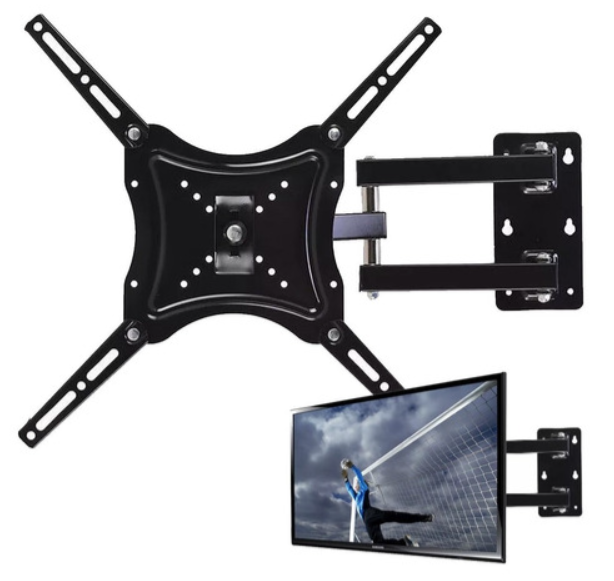 SOPORTE PARA TV 14 A 55" CON BRAZO AJUSTABLE Y GIRO