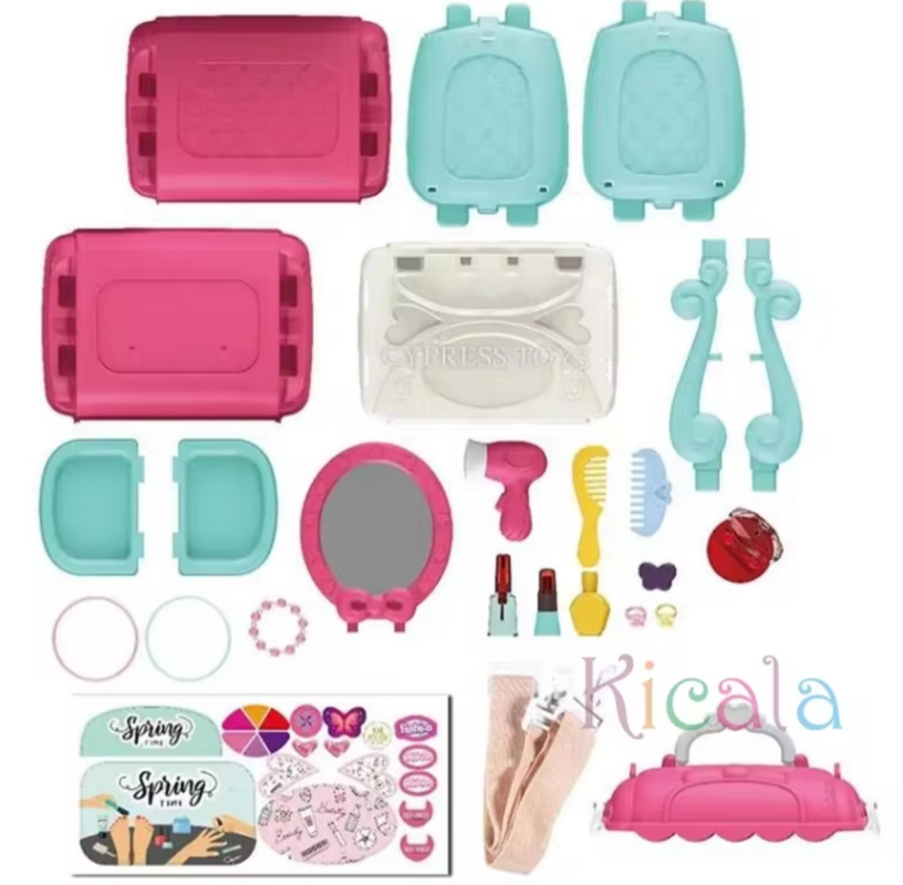 SET TOCADOR INFANTIL EN VALIJA JUEGO BELLEZA