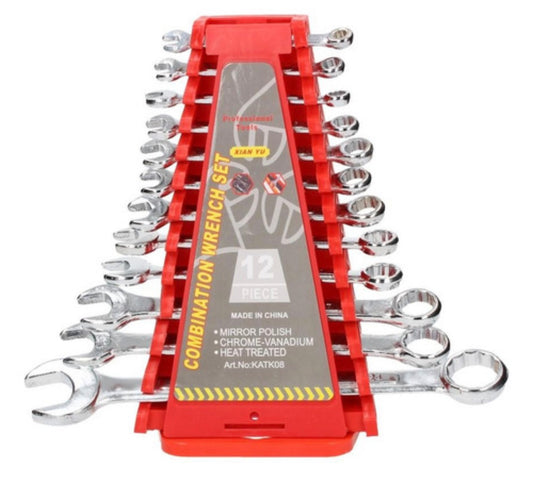 Kit Juego De Llaves Combinadas 12pcs Gran Calidad