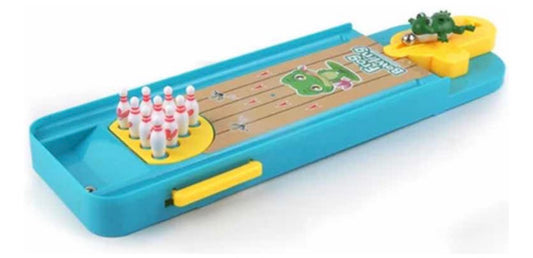 Mini Bowling Juego De Bolos De Mesa Para Niños