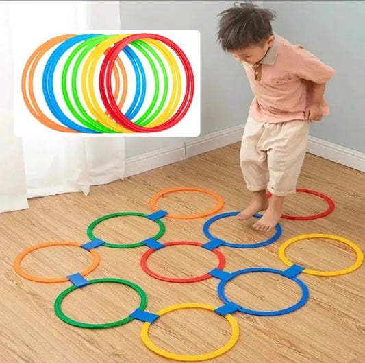 Aros De Coordinación De Saltos Juego Para Niños