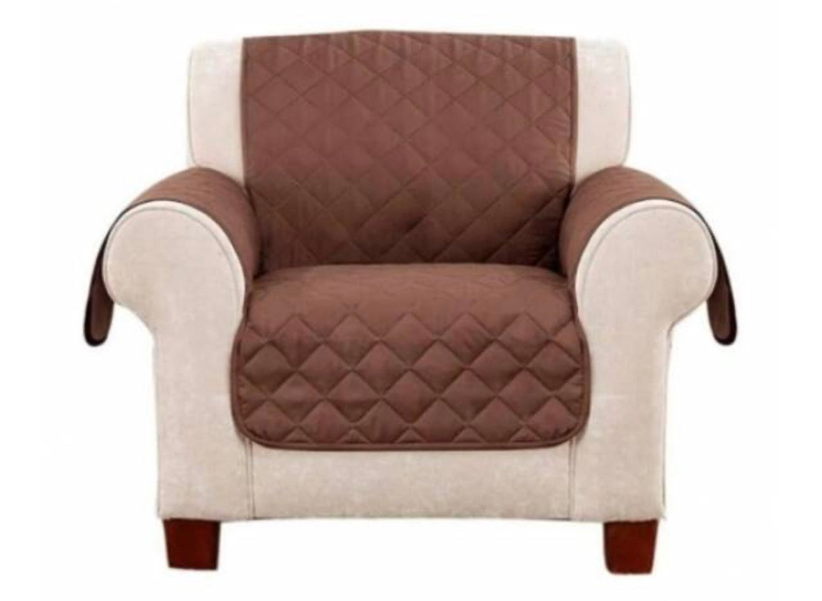 Funda Cubre Sofá Sillón De 1 Cuerpo Reversible