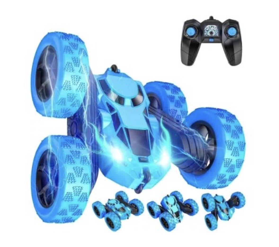 Auto Stunt 360° Acrobacias Con Control Batería Recargable 4x4