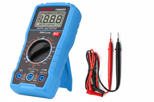 Tester Multímetro Digital Protección Sobrecarga Fixtec FHDM001