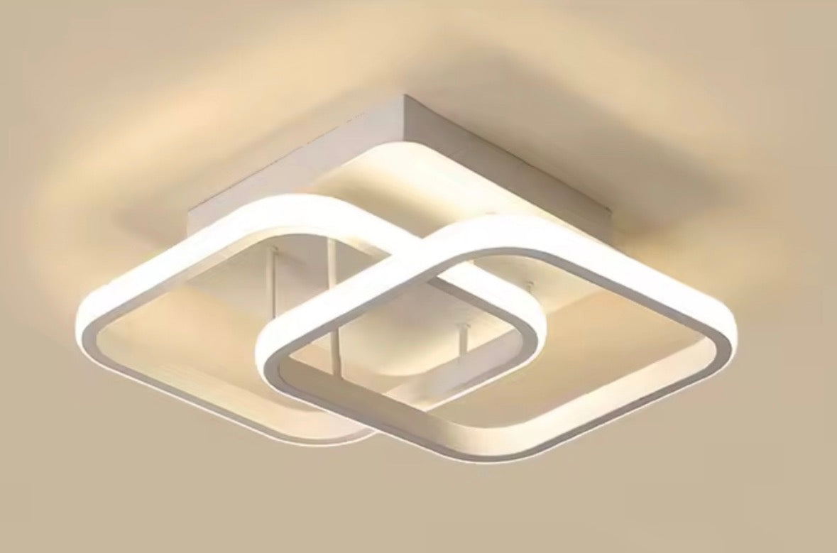 Lampara Luz De Techo Plafón Led Moderna Minimalista 20w