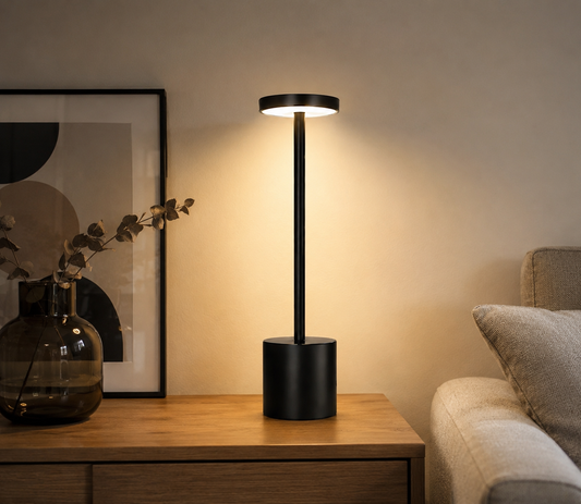 LAMPARA LED MESA ESCRITORIO REGULABLE AL TACTO INALAMBRICA