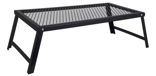 Parrilla Patas Plegable Acero Camping Parrillero Motorhome