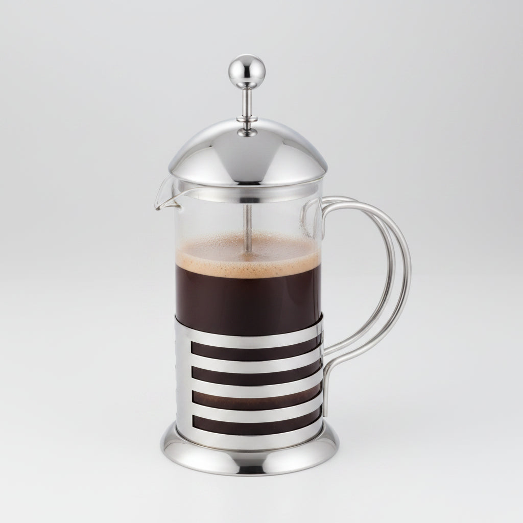 Cafetera Francesa Manual Prensa Embolo Vidrio 600ml