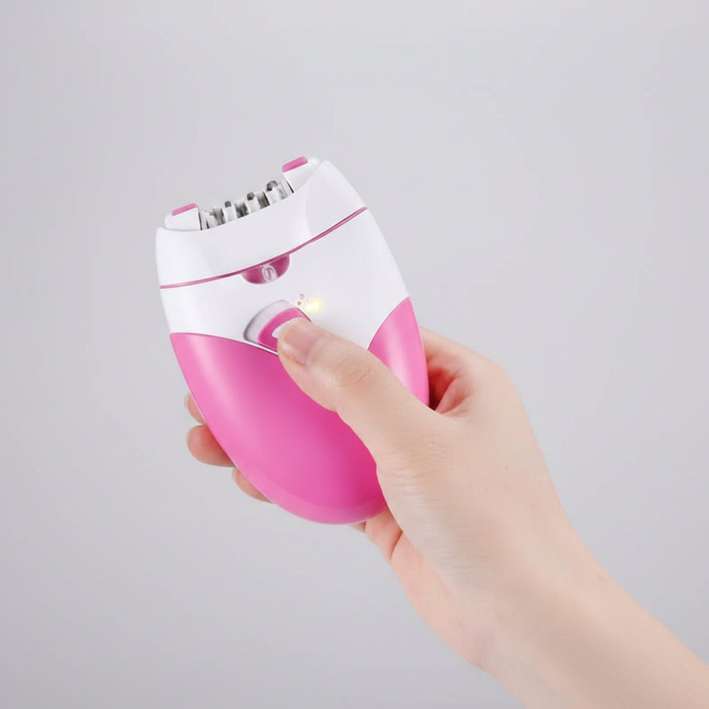 Depiladora Recargable Mujer Rosada MAS Accesorios Cuerpo y Bikini