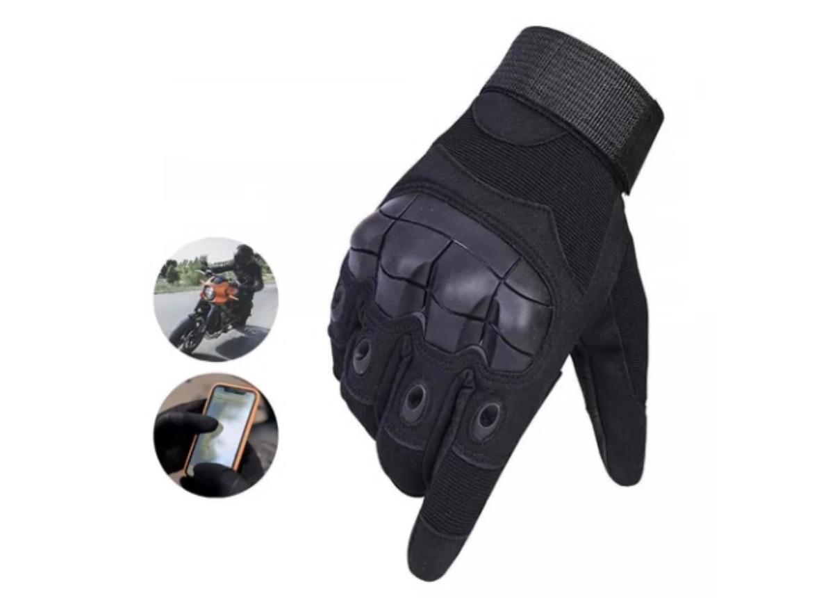 Guantes Tácticos Moto Militar Nudillos Reforzados Touch Cel