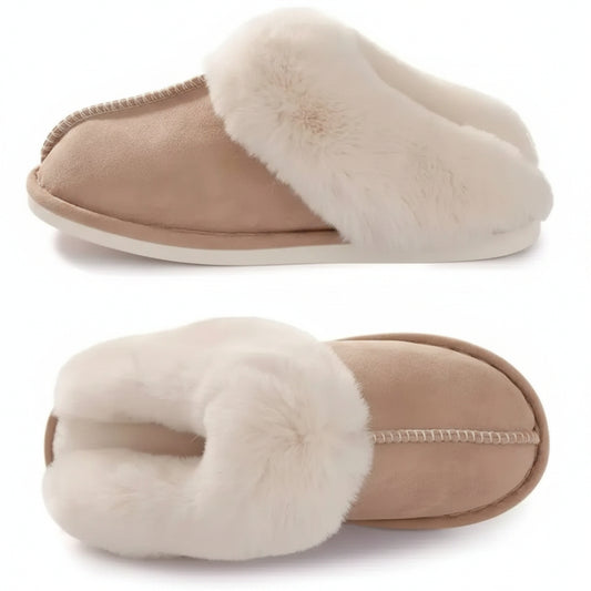Pantuflas Peludas Modernas De Mujer Abrigadas Súper Cómodas